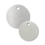 Stainless Steel Round Blank Tags