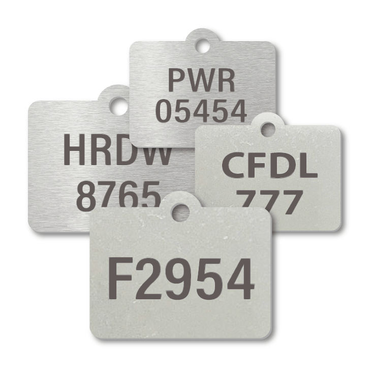 Custom Metal Tags, Identification Tags