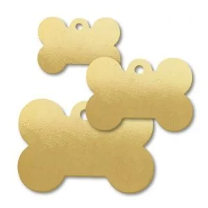 Metal Stamping Blanks Dog Tag Blanks Gold Dog Tags Brass Blanks Gold Blank  Charms 24 Gauge 1.25 Stamping Blanks Brass Dog Tags 4 pieces