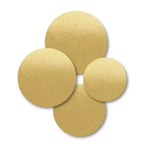 Brass Blank Round Tags with No Holes