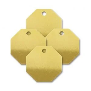 10pcs Brass Circle Stamping Blanks Engraving Metal Plate Plain Pet Tags  20mm 25mm 30mm