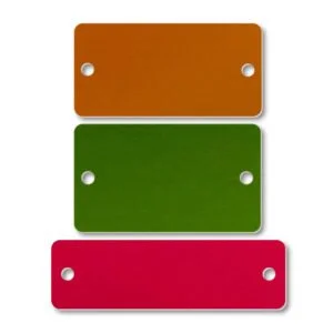 Anodized Aluminum Blank Metal ID Tag – US Quick Tags