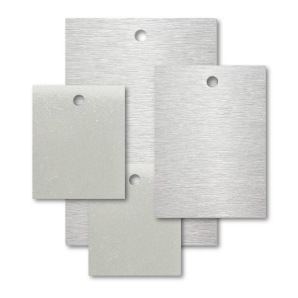 Stainless Steel VT Rectangle Blank Tags