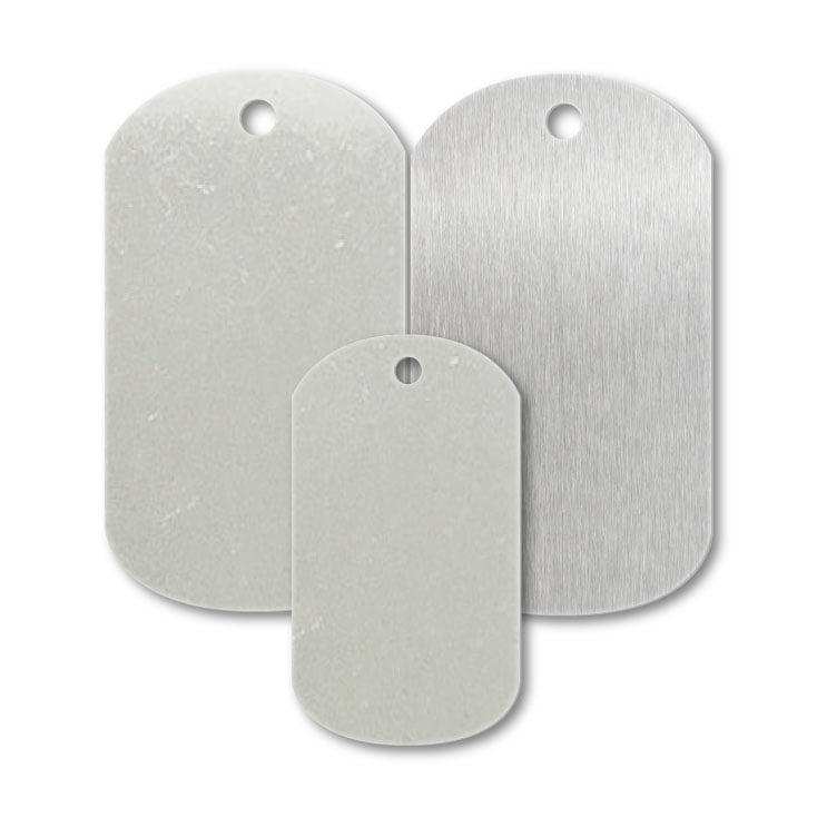 Blank Dog Tag, Stainless Steel – Military Steals and Surplus