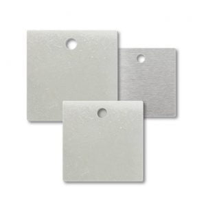 Stainless Steel VT Square Blank Tags