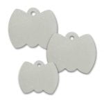 Stainless Steel Bow Tie Shape Blank Tags