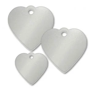 Blank dog tags for engraving 10pcs Metal Stamping Blank Stainless Steel  Tags Stamping Blanks Metal Tags for Stamping 