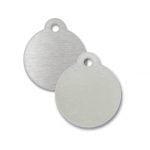 blank-stainless steel round tab top tags