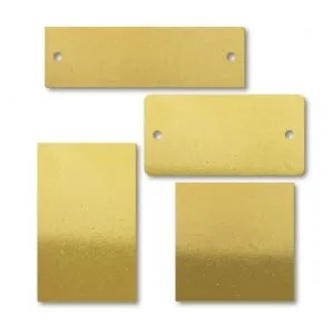 Custom Brass Tags & Engraved Brass Plates
