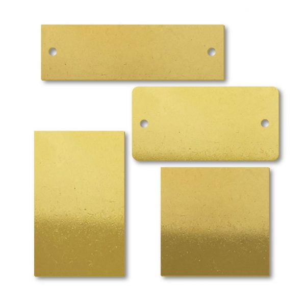 Brass Custom Blank Tags & Plates