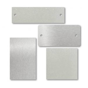 Stainless Steel Custom Blank Tags & Plates