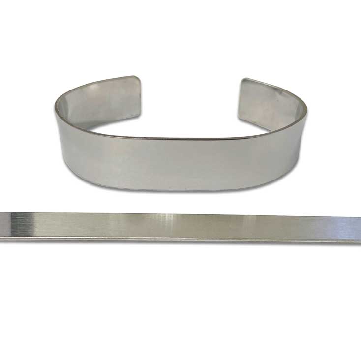  Stainless Steel Memorial Bracelet Blanks