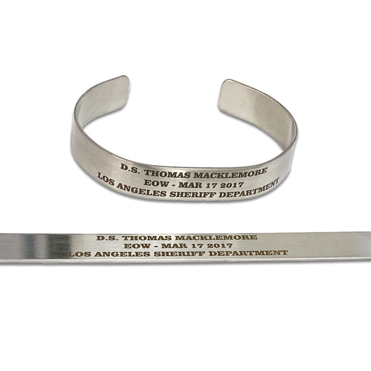 MeMeDIY Stainless Steel Bracelet CZ Link Customized Engraving