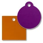 Aluminum Tags  Anodized Aluminum Tags Blank or Engraved 