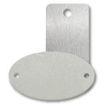 Blank Stainless Steel Valve Tags Stock Sizes