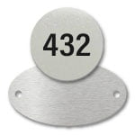 Locker Tags & Locker Number Plates | identificationtags.com