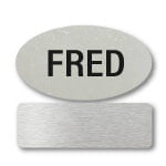 Stainless Steel Name Tags and Name Badges