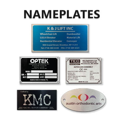 Nameplates - Engraved Name Plates, Blank Name Plates & Custom Name Plates