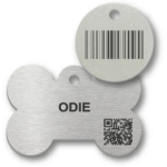 Stainless Steel QR Code Tags and Barcode Tags
